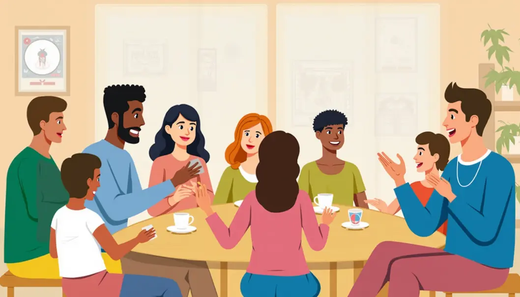 A joyful family working on laptops together, showcasing the flexibility of freelancing.